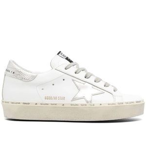 SOLD Golden Goose Hi Star Platform White NWT 37